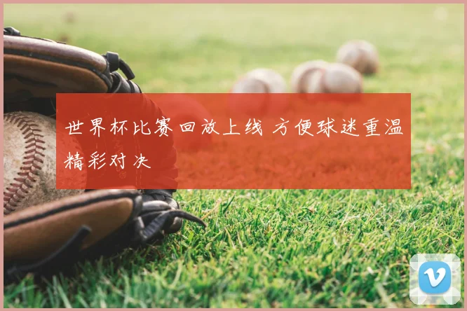 世界杯比赛回放上线 方便球迷重温精彩对决